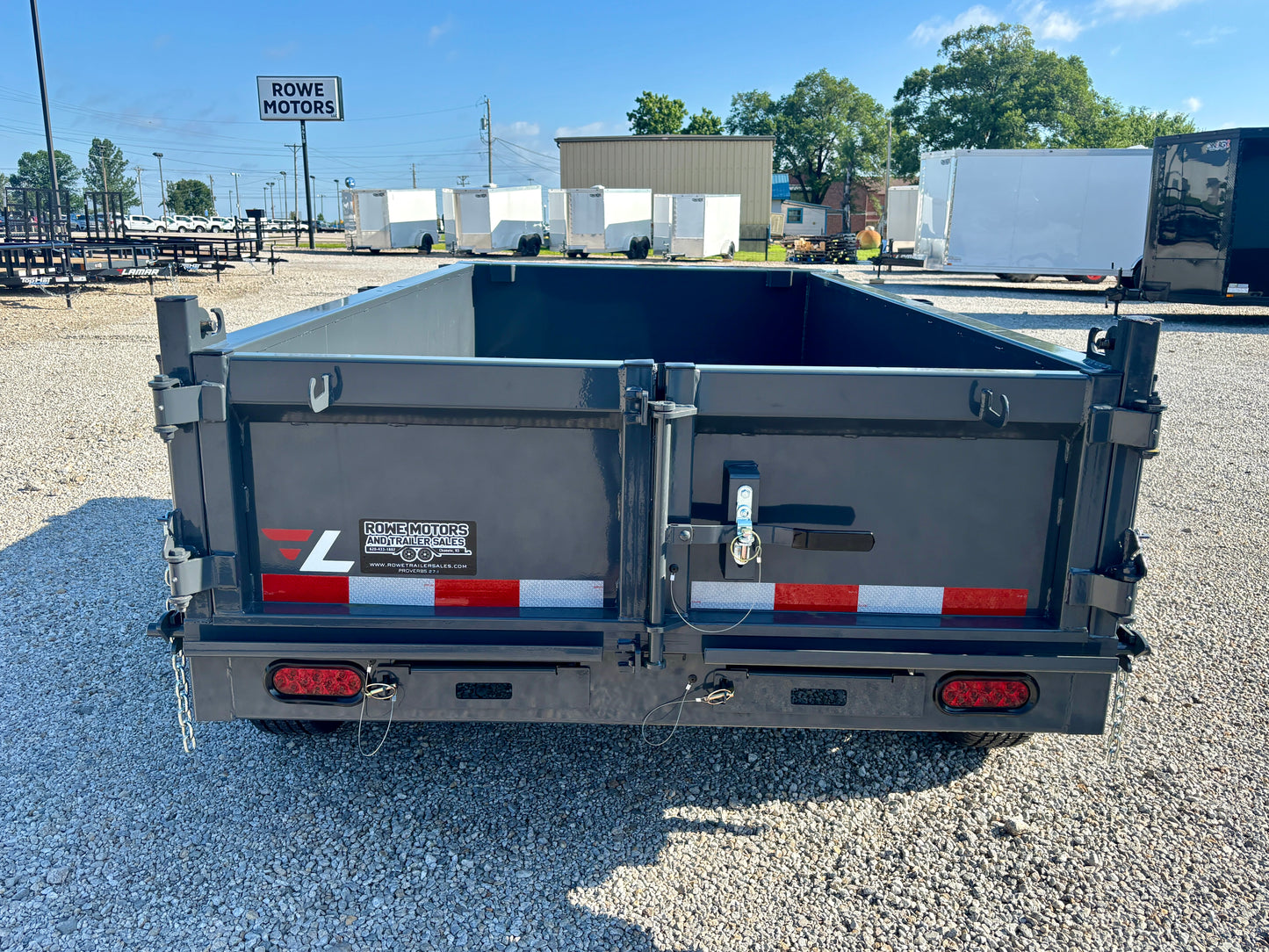 2026 Lamar 5'x 10' 10K Mini Dump Trailer With Spreader Gate