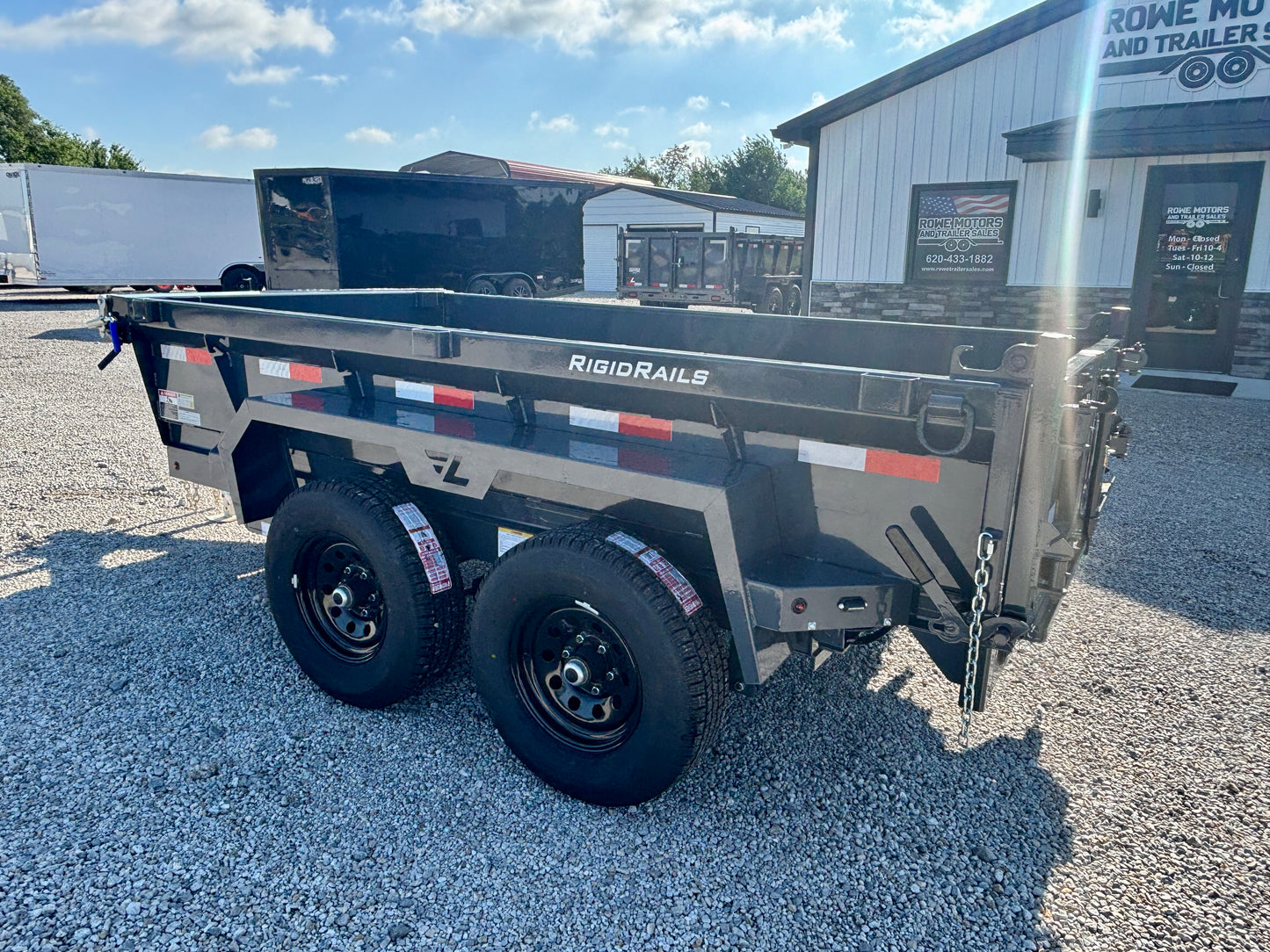 2026 Lamar 5'x 10' 10K Mini Dump Trailer With Spreader Gate
