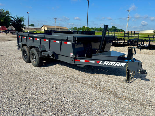 2026 Lamar 14' 14K Dump Trailer With 2' Sides