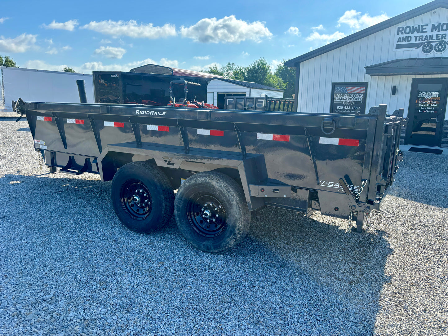 2026 Lamar 14' 14K Dump Trailer With 2' Sides