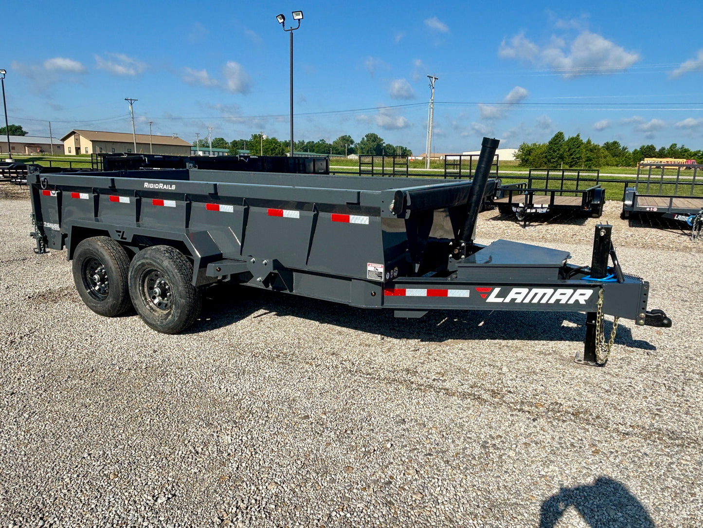 2026 Lamar 14' 14K Dump Trailer With 2' Sides