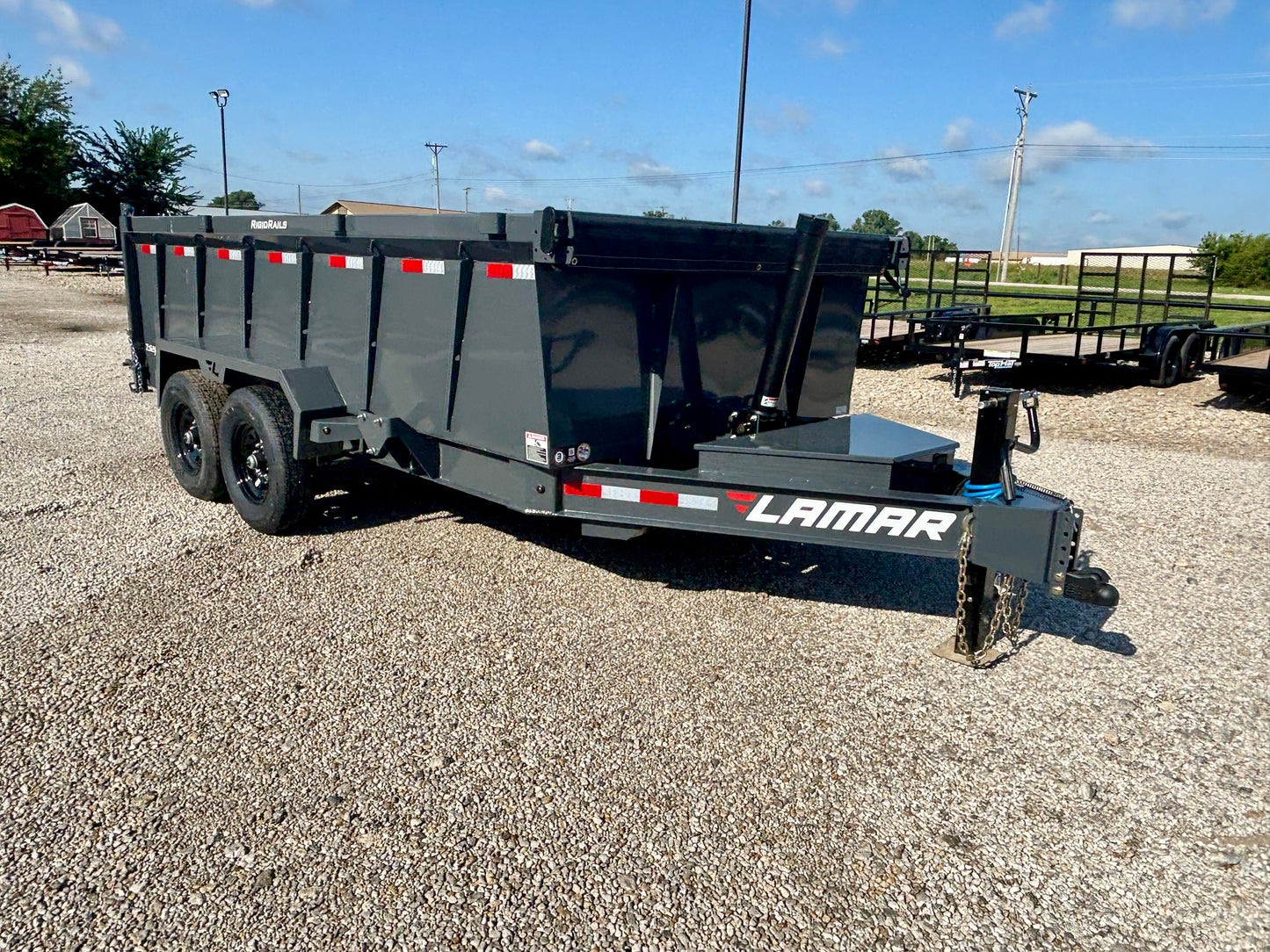 2026 Lamar 14' 14K Dump Trailer With 3' Sides