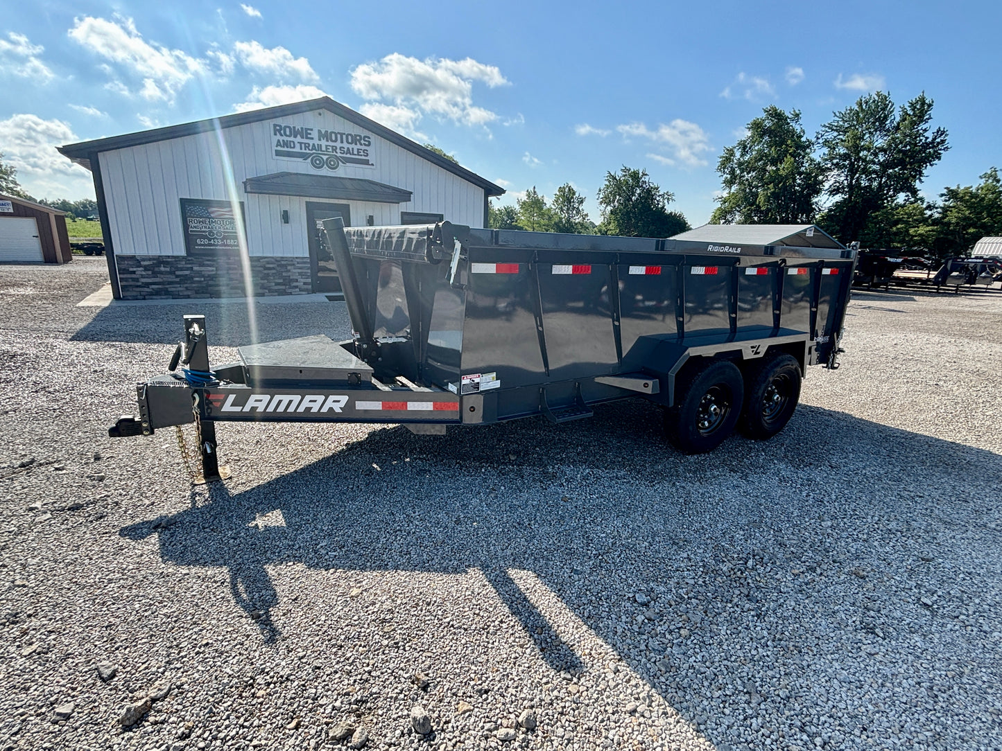 2026 Lamar 14' 14K Dump Trailer With 3' Sides