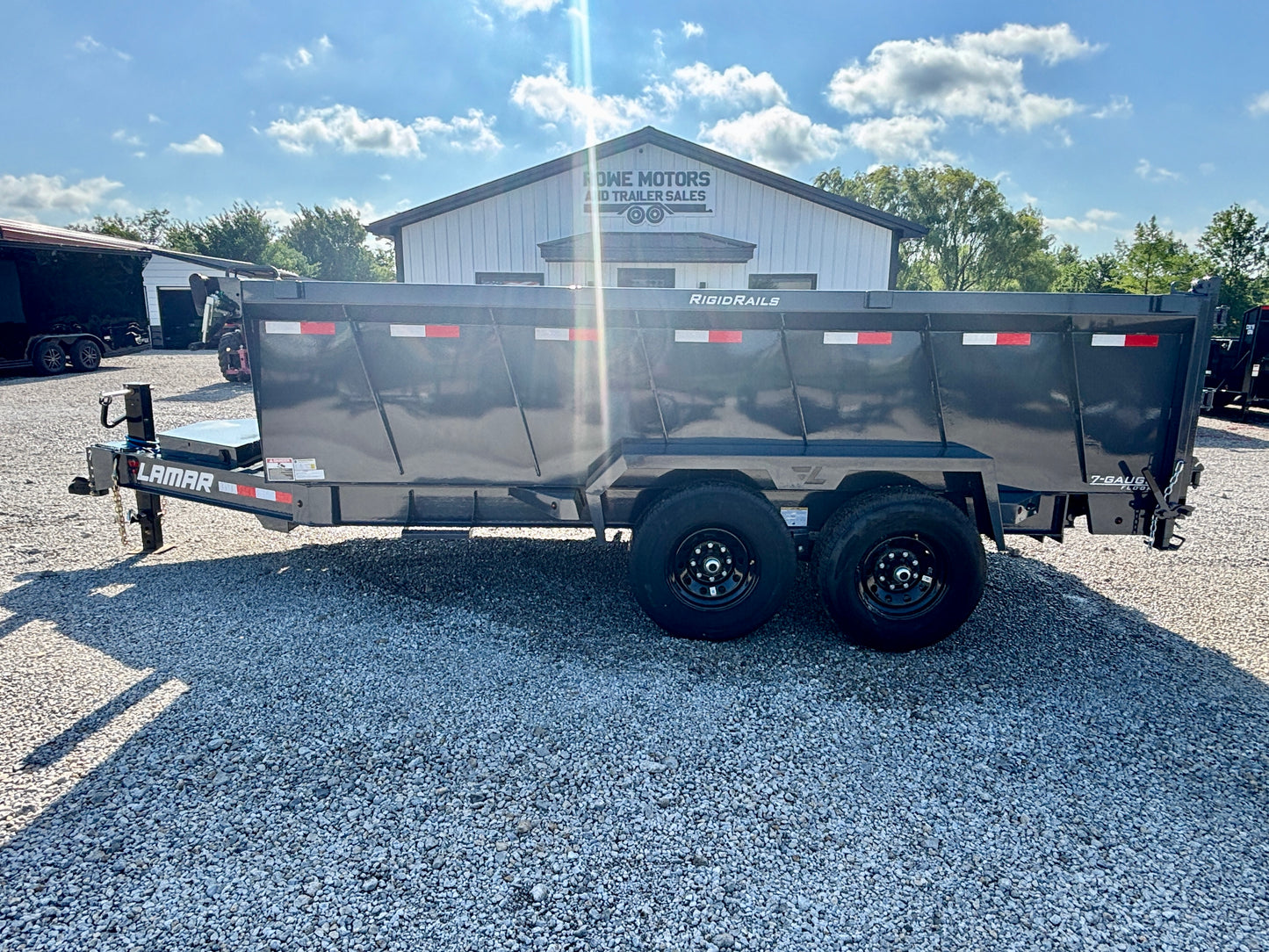 2026 Lamar 14' 14K Dump Trailer With 3' Sides