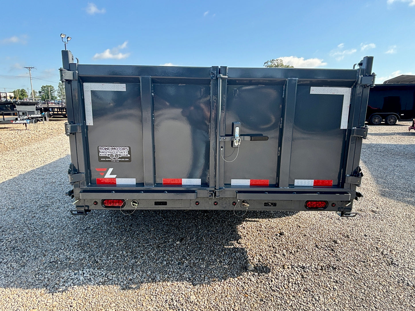 2026 Lamar 14' 14K Dump Trailer With 3' Sides
