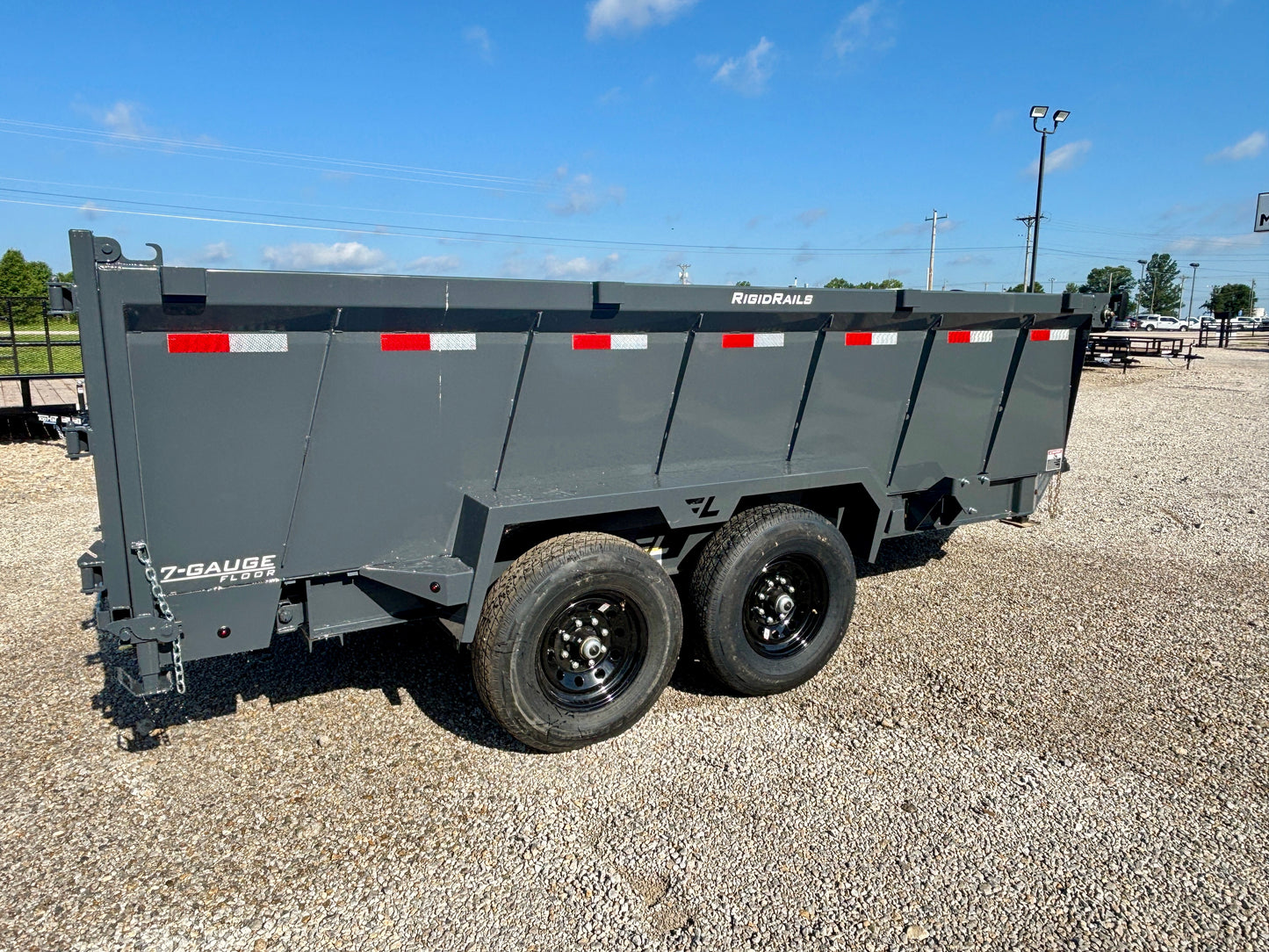 2026 Lamar 14' 14K Dump Trailer With 3' Sides