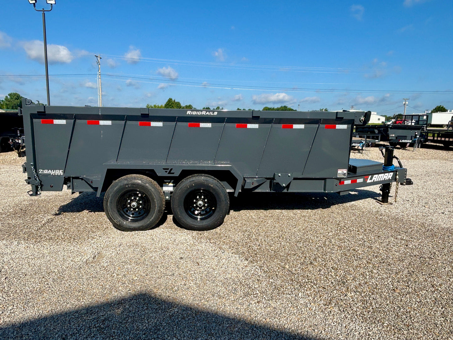 2026 Lamar 14' 14K Dump Trailer With 3' Sides