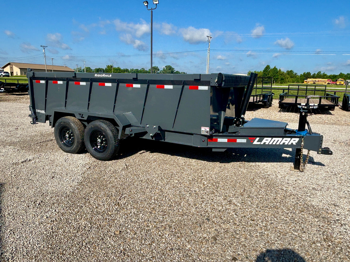 2026 Lamar 14' 14K Dump Trailer With 3' Sides