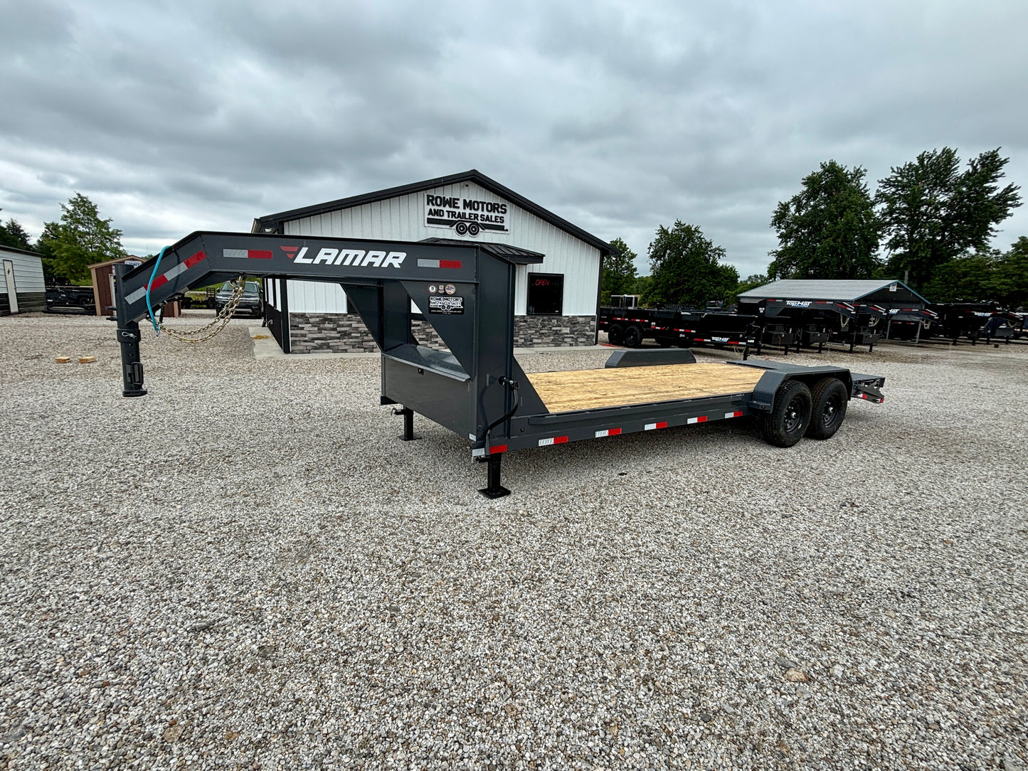2026 Lamar 22' 14K Gooseneck Equipment Trailer