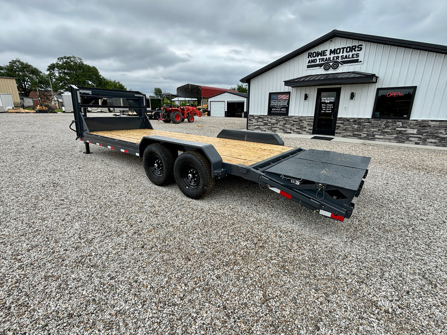 2026 Lamar 22' 14K Gooseneck Equipment Trailer