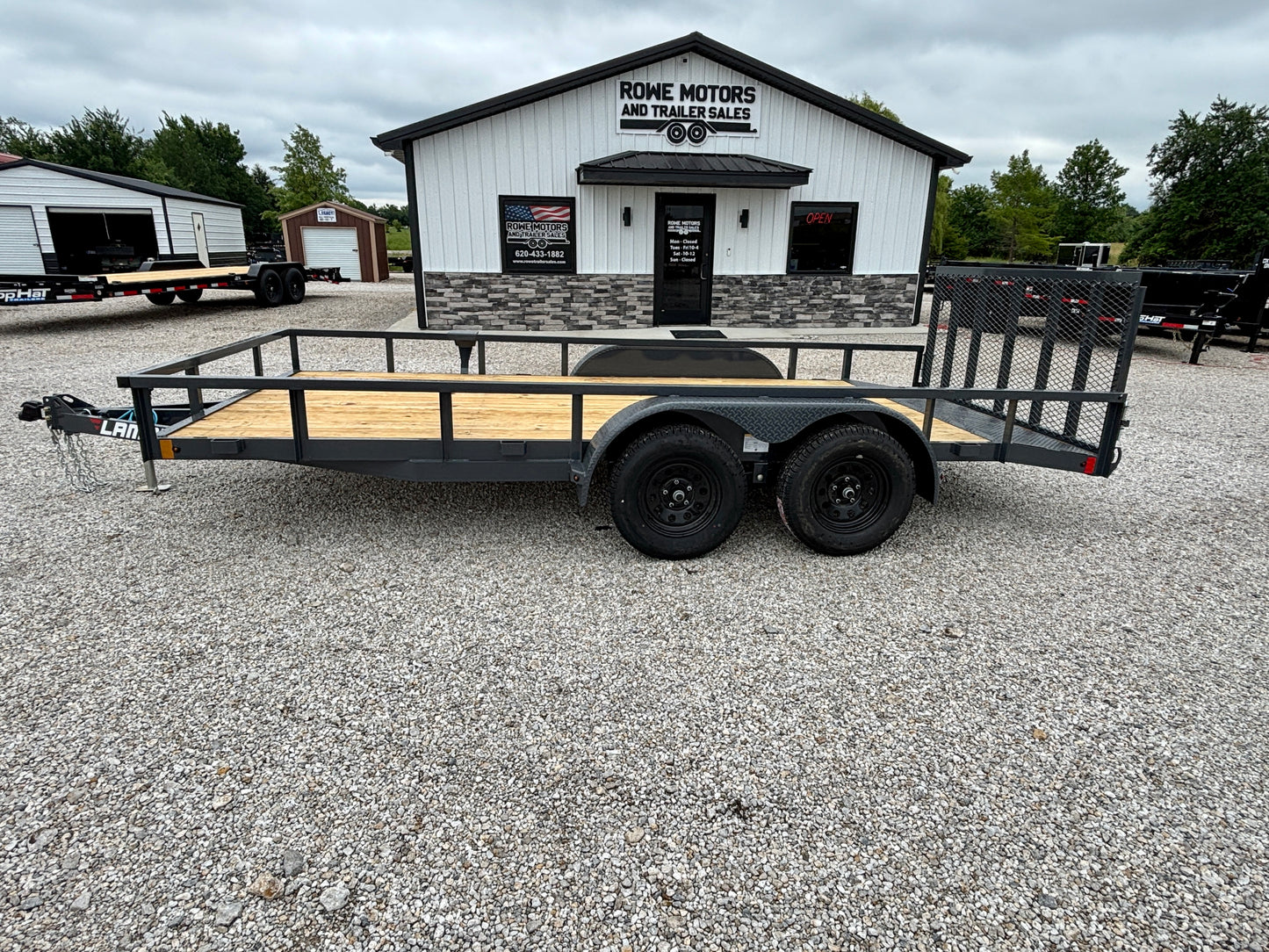 2026 Lamar 83" x 16' Utility Trailer *Tube Top*
