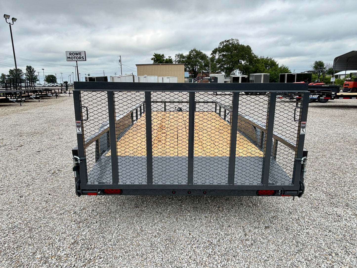 2026 Lamar 83" x 16' Utility Trailer *Tube Top*