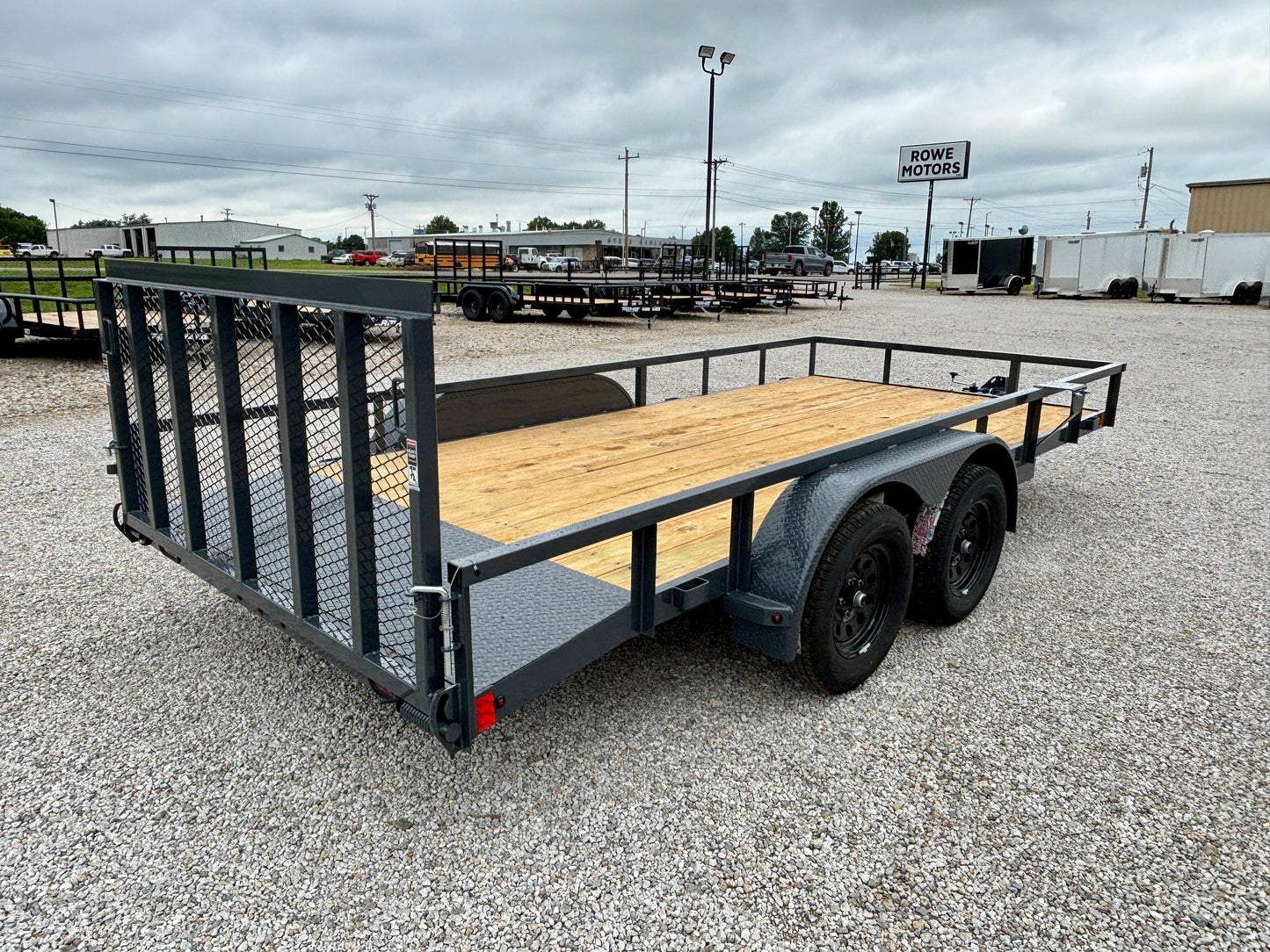 2026 Lamar 83" x 16' Utility Trailer *Tube Top*