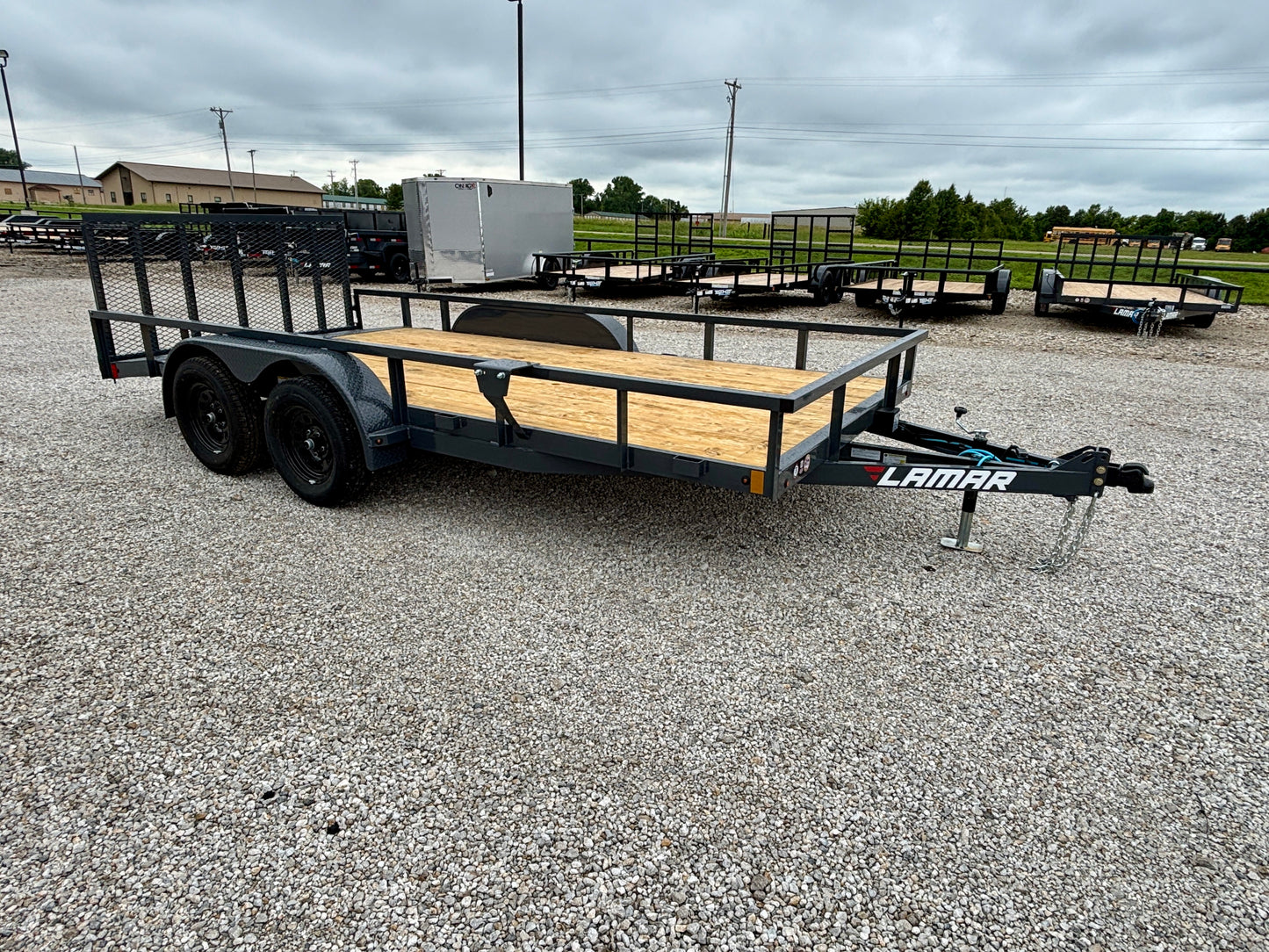 2026 Lamar 83" x 16' Utility Trailer *Tube Top*