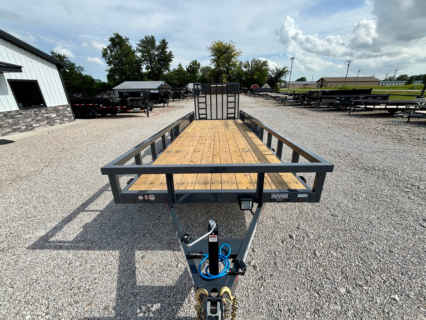 2027 Lamar 83" x 22' 10K Utility Trailer *Tube Top*