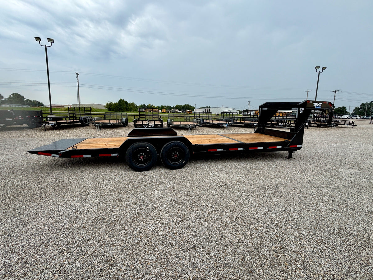 2026 Top Hat 24' 16K Gooseneck Tilt Trailer