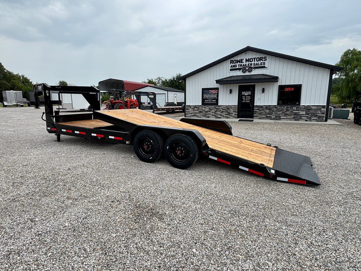 2026 Top Hat 24' 16K Gooseneck Tilt Trailer