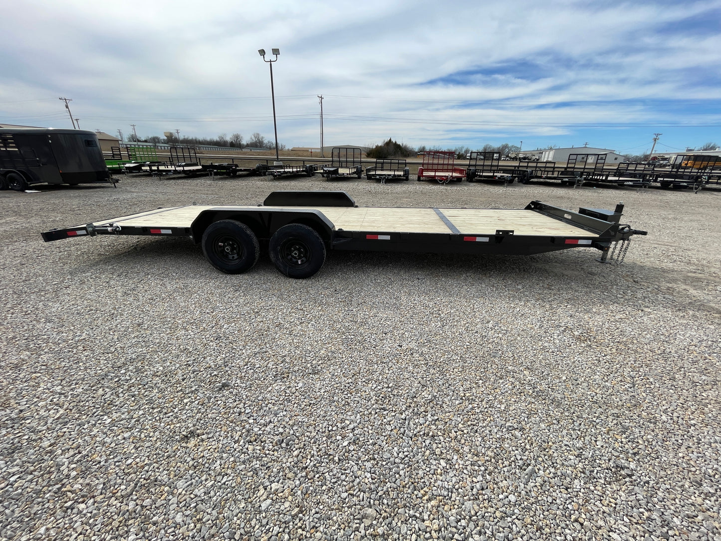 2024 B/R 24' 10K Car Trailer / SXS Hauler