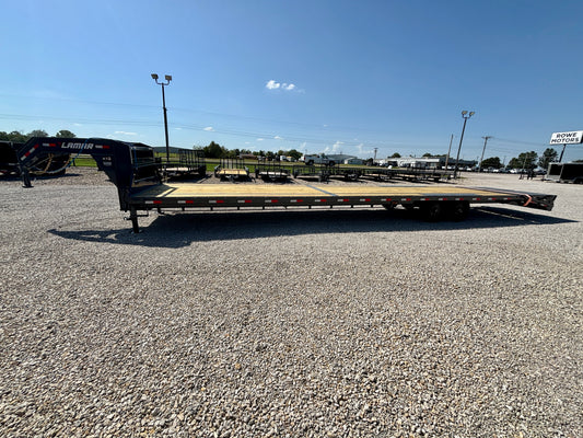 2027 Lamar 40' Non CDL Hot Shot Gooseneck Flatbed Trailer