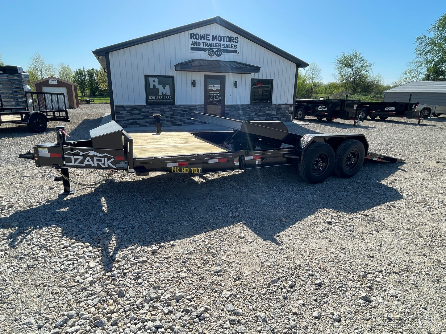 2024 Ozark 22' 14k Tilt Trailer