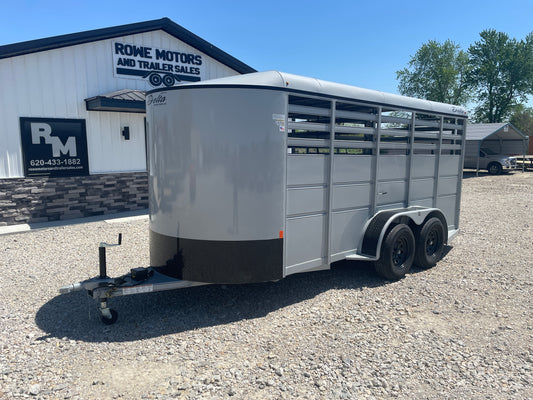 2026 Delta 16' 500 ES Stock Trailer