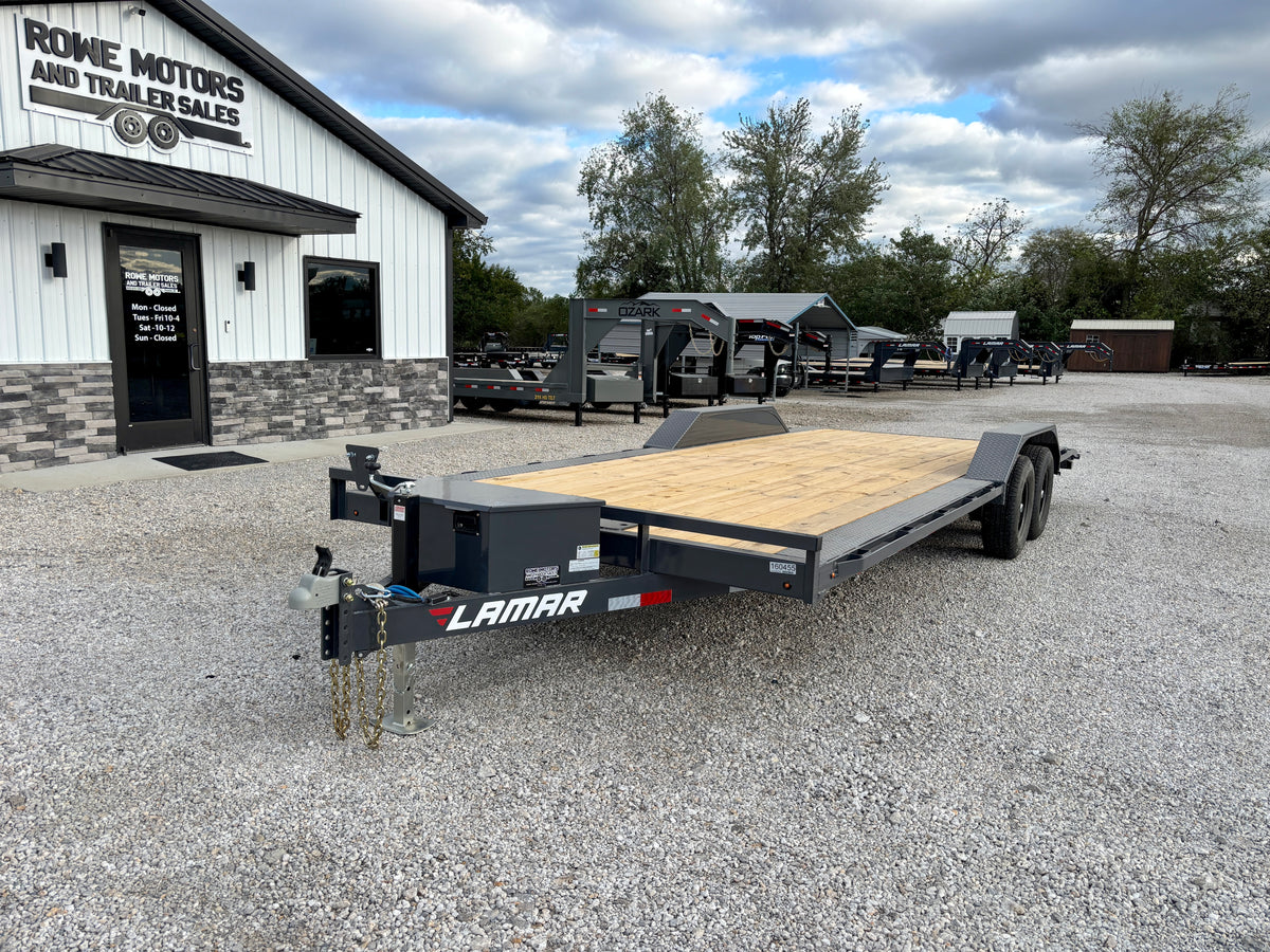2027 Lamar 102" x 22' 10K Buggy Hauler Car Trailer