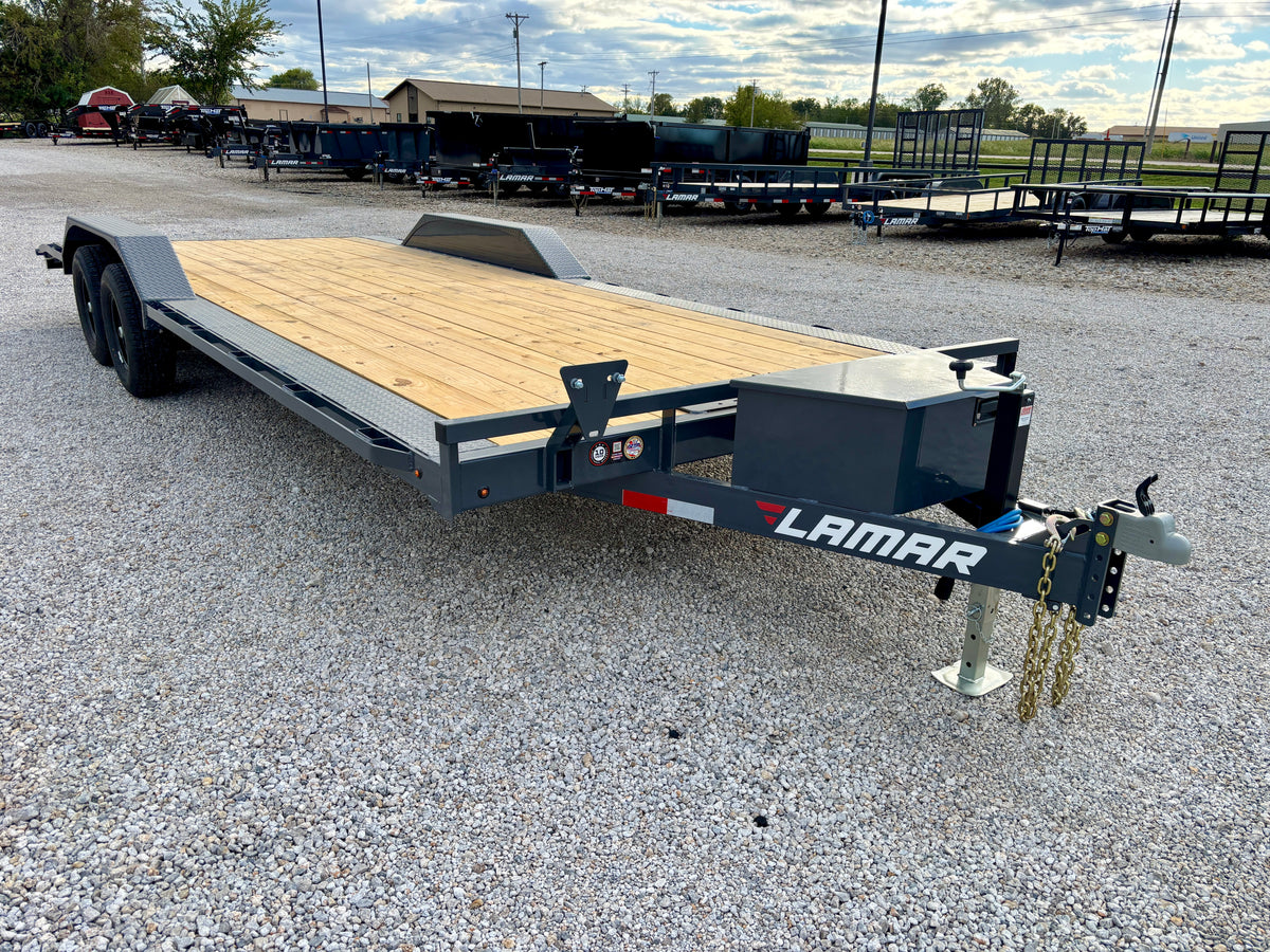 2027 Lamar 102" x 22' 10K Buggy Hauler Car Trailer