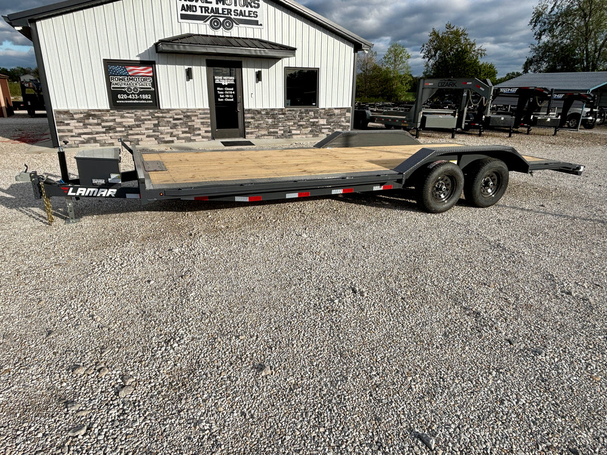 2027 Lamar 102" x 22' 10K Buggy Hauler Car Trailer