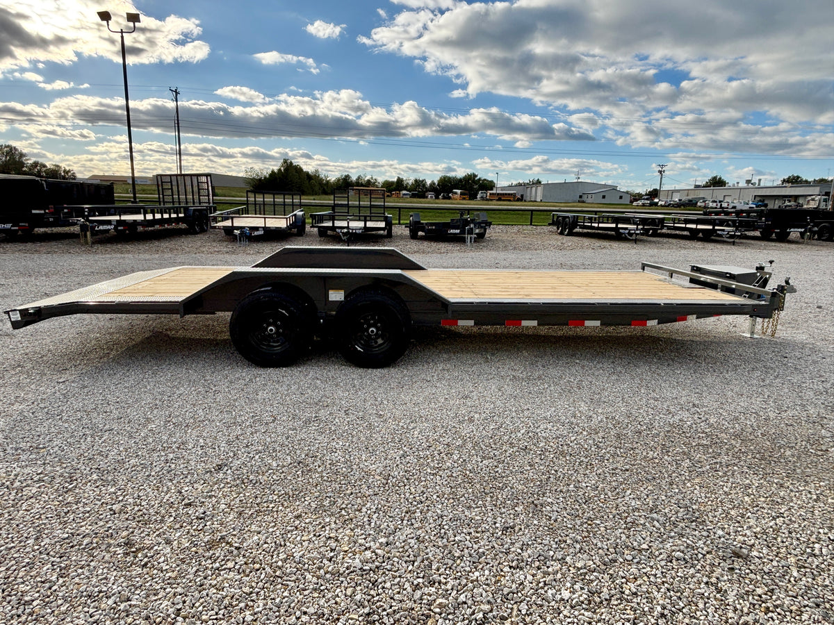 2027 Lamar 102" x 22' 10K Buggy Hauler Car Trailer