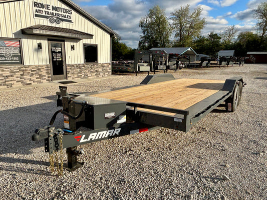 2027 Lamar 102" x 22' 14K Buggy Hauler Car Trailer