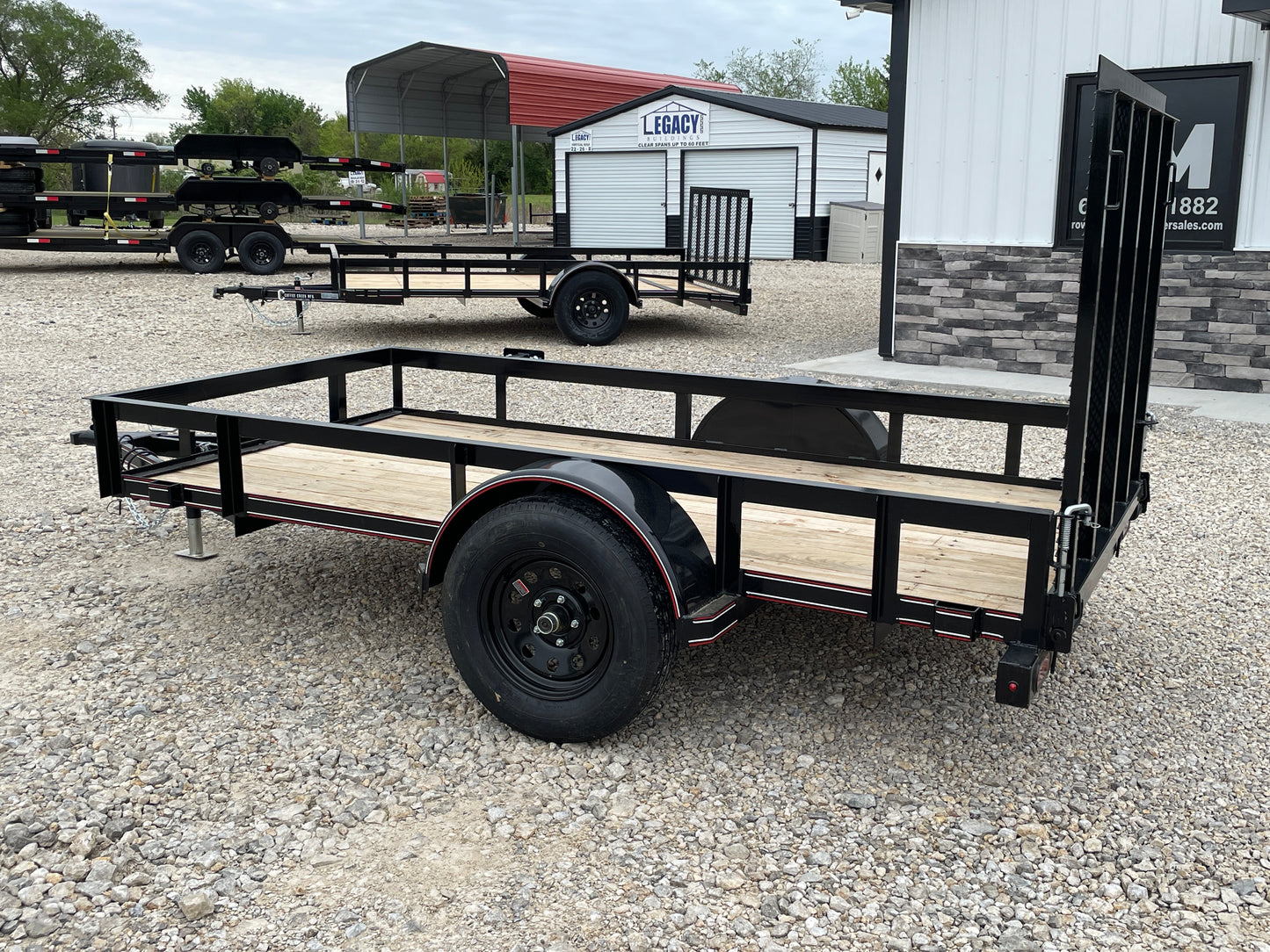 2025 Coffee Creek 60" x 10' Utility Trailer