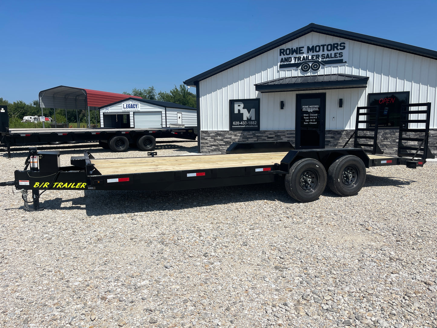 2024 B/R Trailer 22' 16K Equipment Trailer