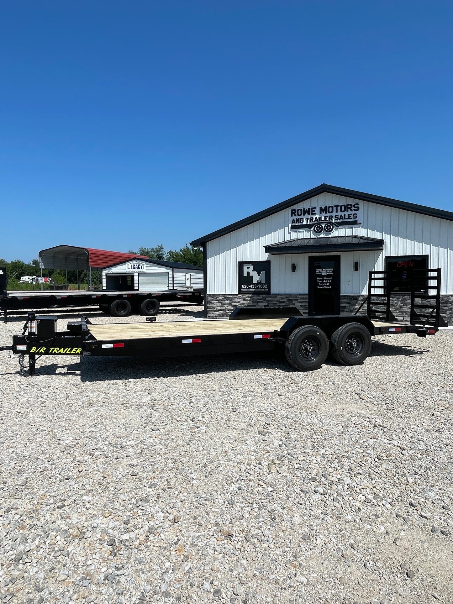 2024 B/R Trailer 22' 16K Equipment Trailer