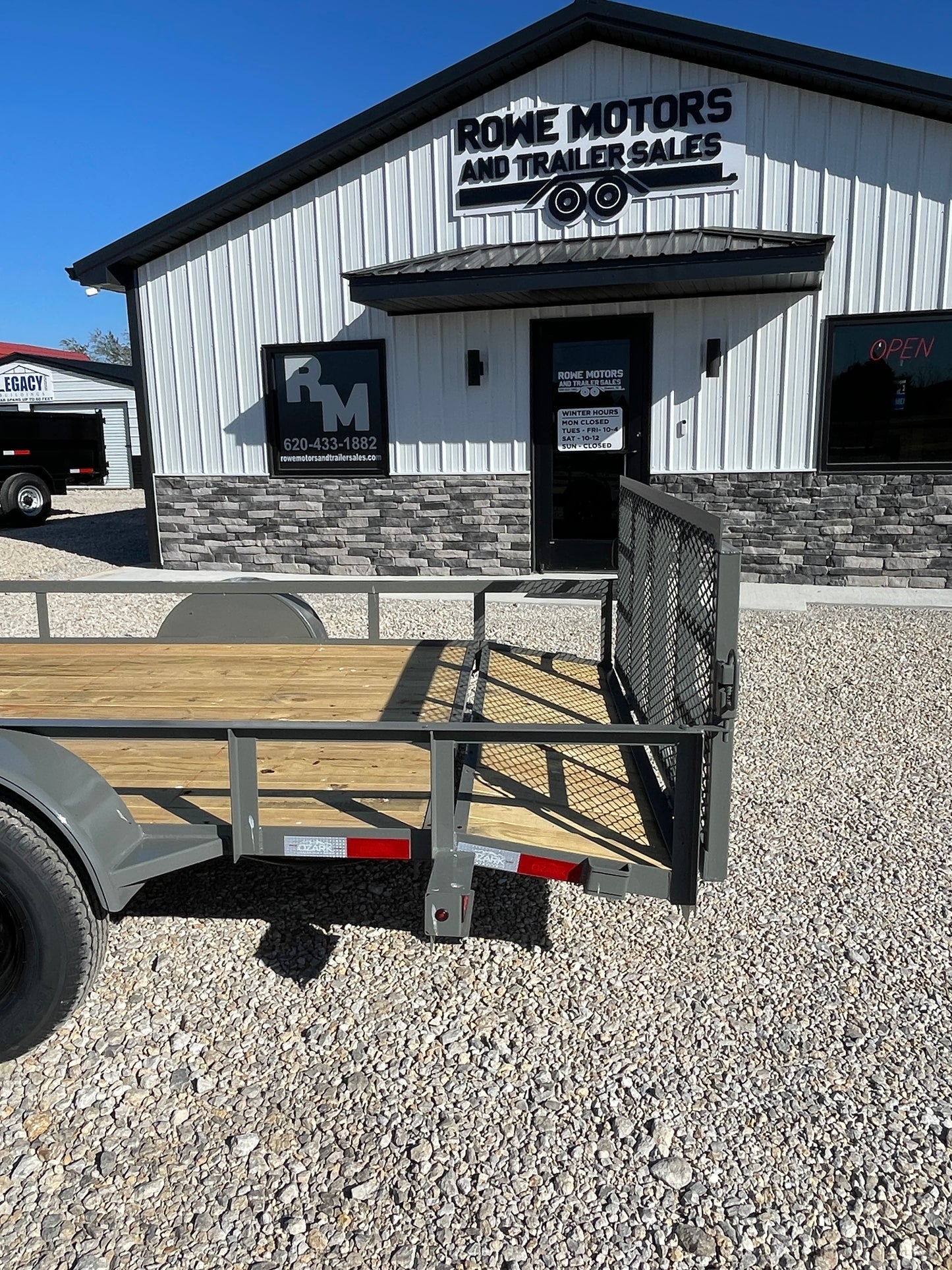 2024 Ozark 82" x 14' Utility Trailer