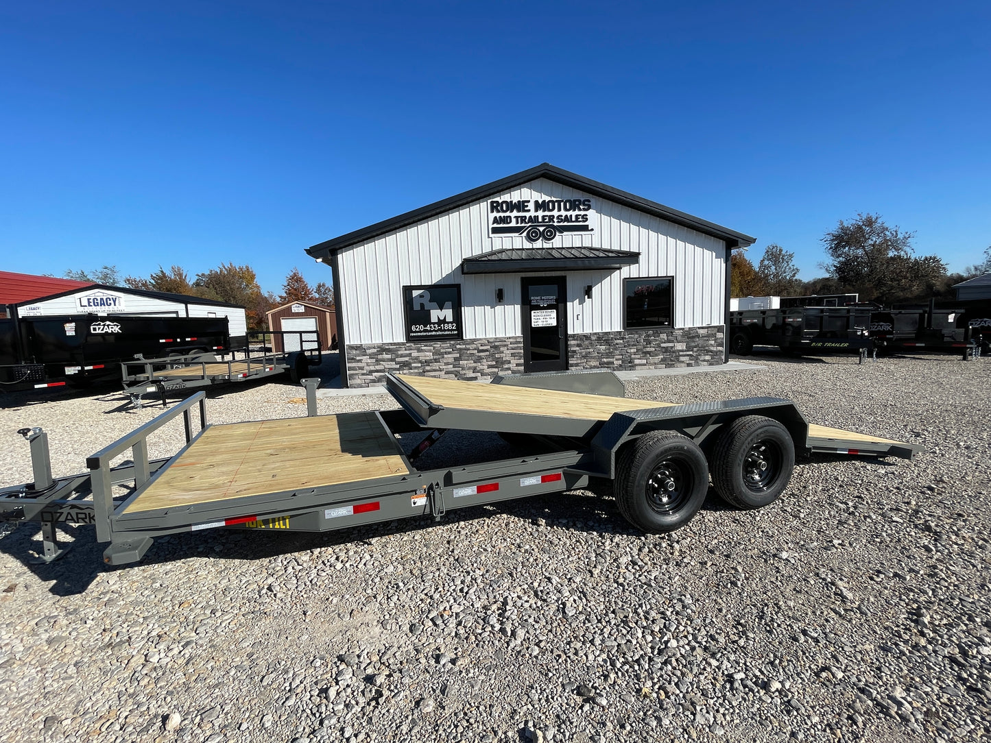 2024 Ozark 22' 10K Tilt Trailer